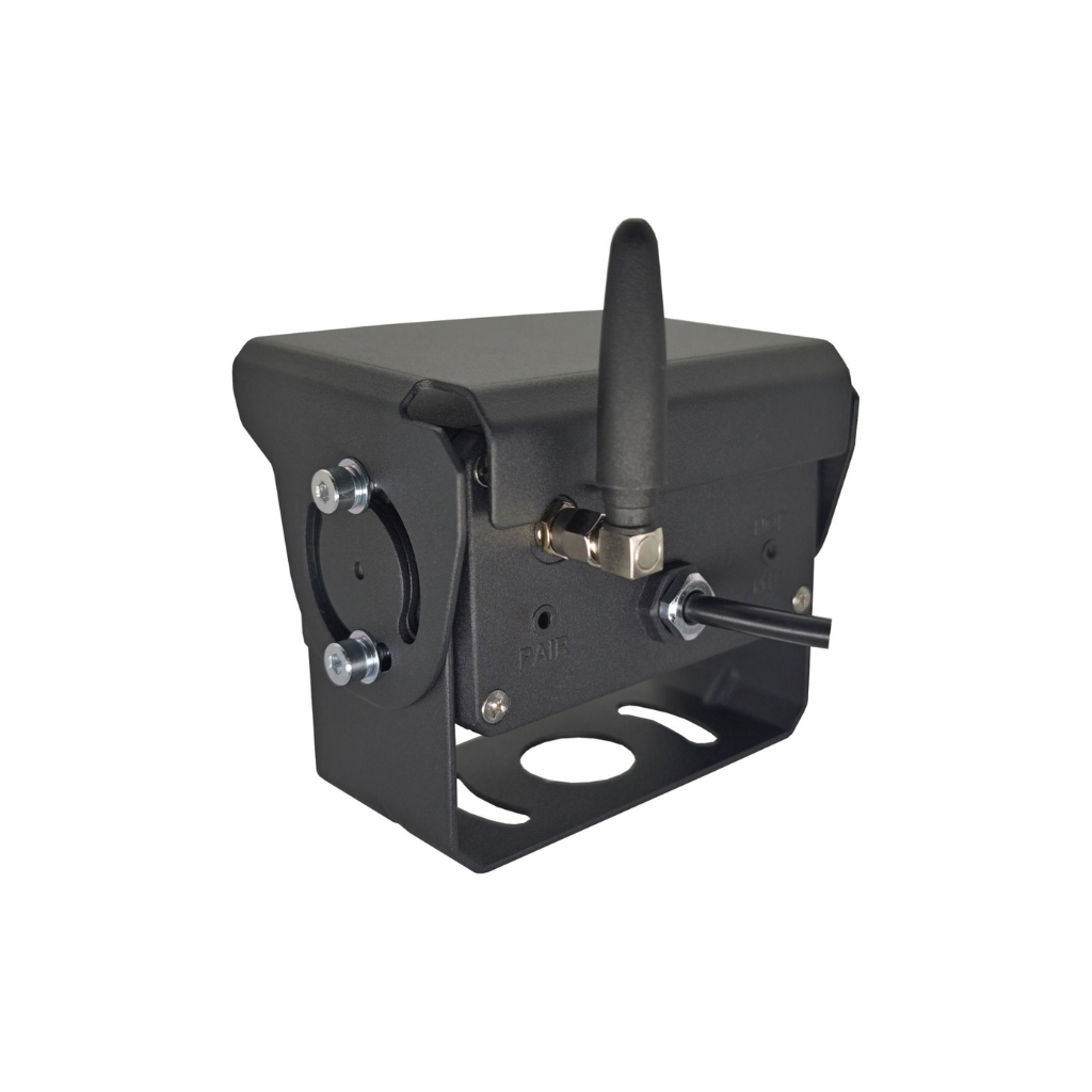 Safety Dave Wireless AHD Rear Vision Kit - 7" Mirror Monitor & Black Square Camera