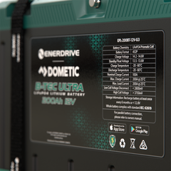 Enerdrive EPL-200BT-12V-G3 B-TEC ULTRA 12V 200AH G3 Lithium Battery