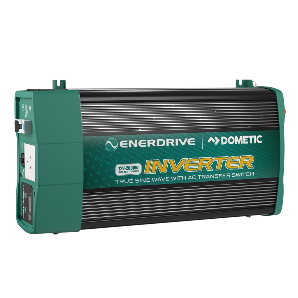 Enerdrive EN1120S-X 2000W 12V True Sine Wave Inverter with AC Transfer & Safety Switch