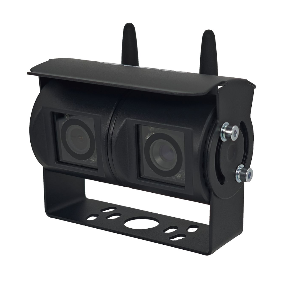 Safety Dave Wireless AHD Rear Vision Kit - 6.2" Dash Monitor & Black Dual Camera