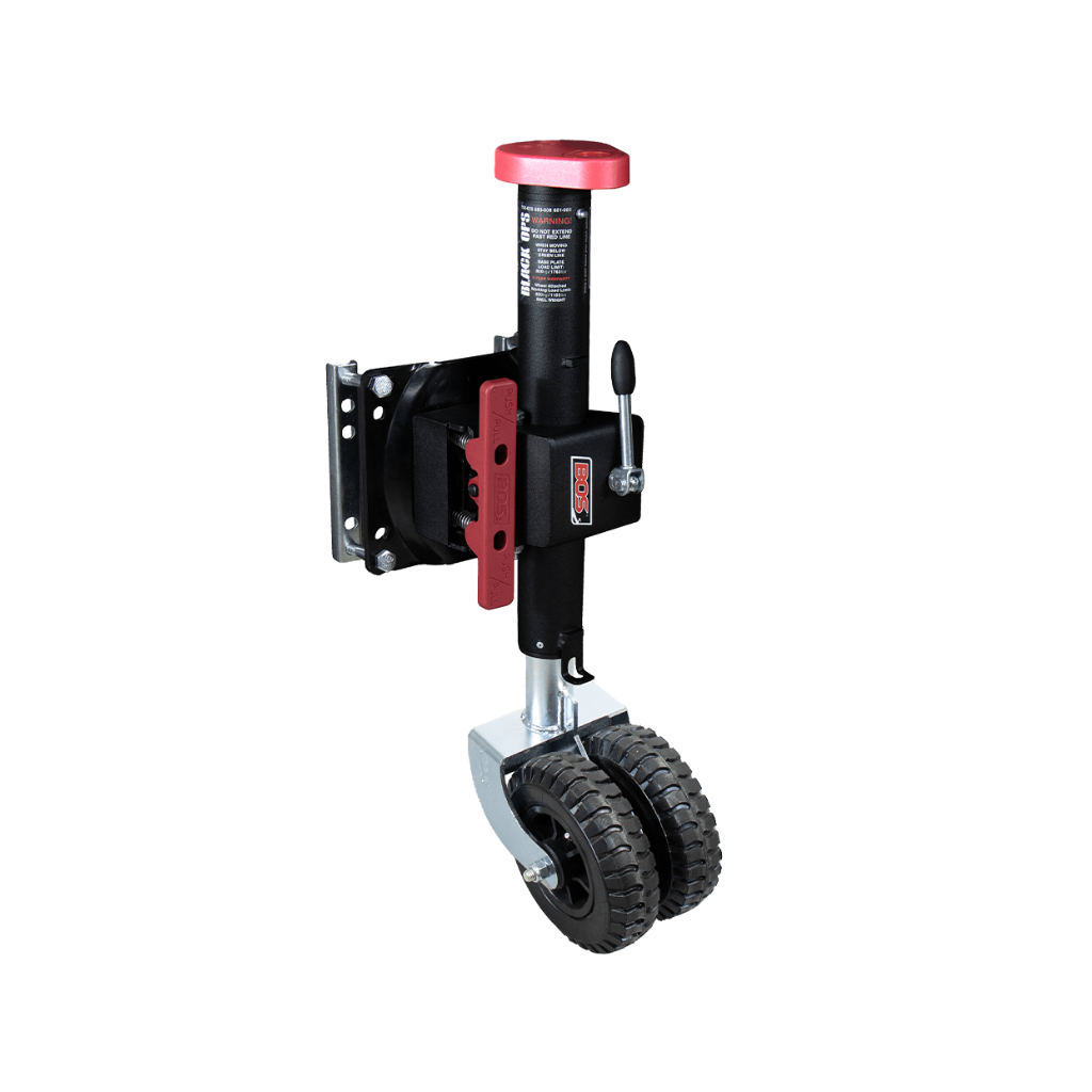 BOS 683-008 3 LUG Black Ops Gearbox Welded Wheel Jockey Unit