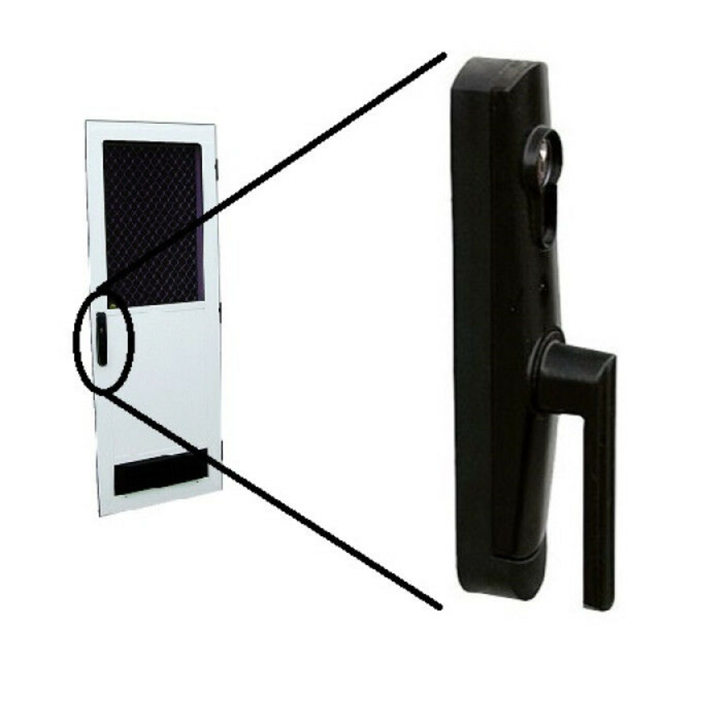 ATRV Aussie Traveller Door Handle RHH Complete Set