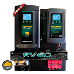 Enerdrive K-RV-60-01 Installation Board with Battery Monitor