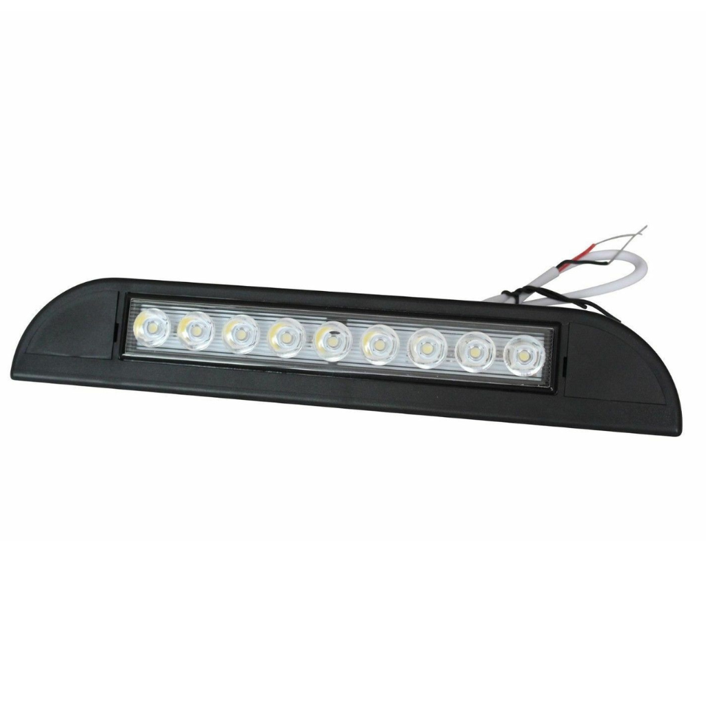 Transeng TRA-LED231B 231mm Black LED 12V Awning Light