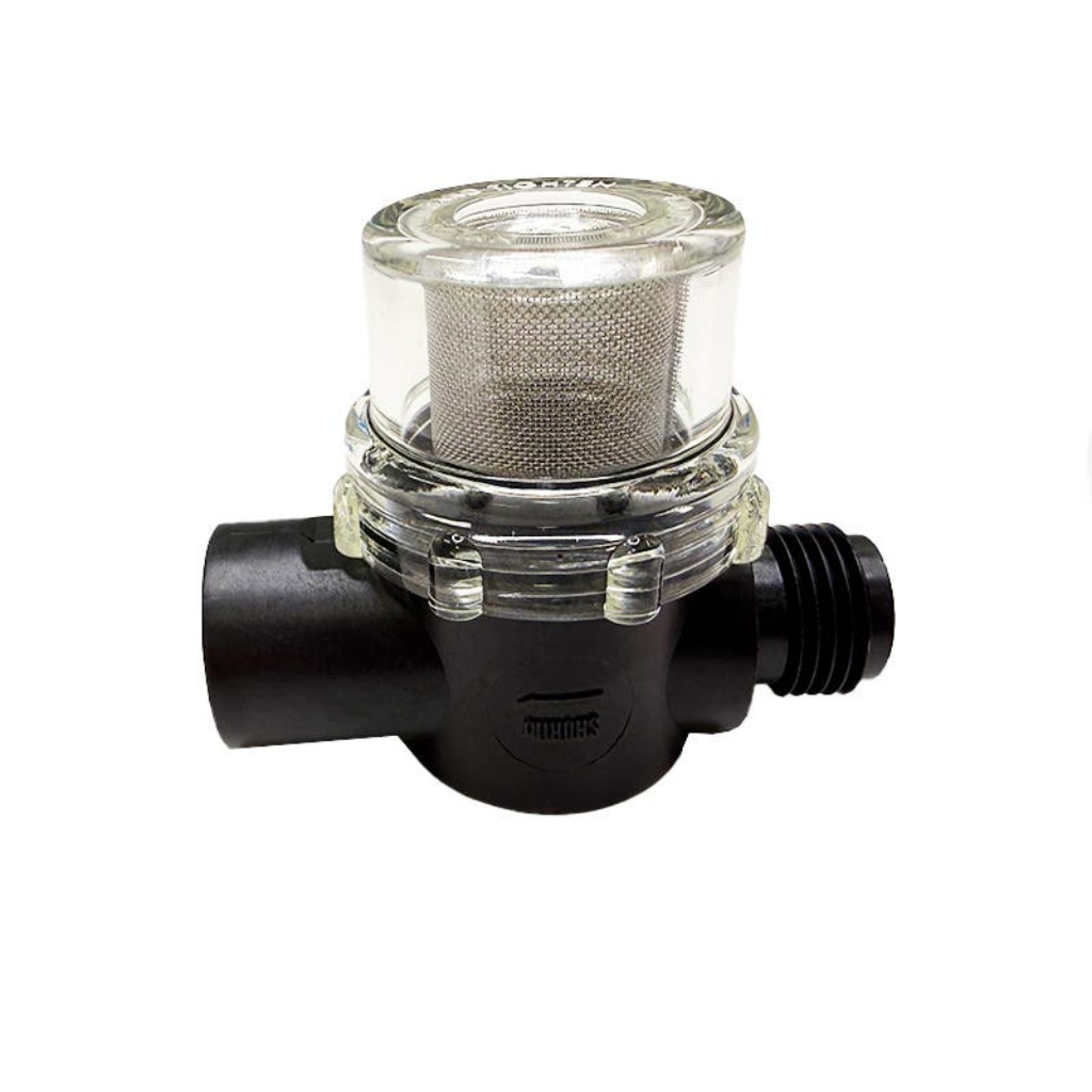 Shurflo Twist On Filter with 1/2" BSP Male to Female Thread