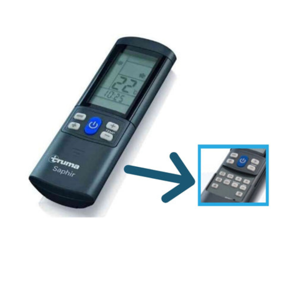 Truma 40091-86500 Remote Control To Suit Saphir