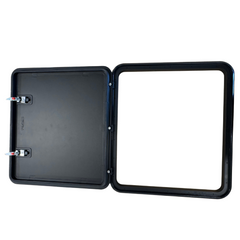 Coast Door 4 Black 566 x 631 with Black Lock