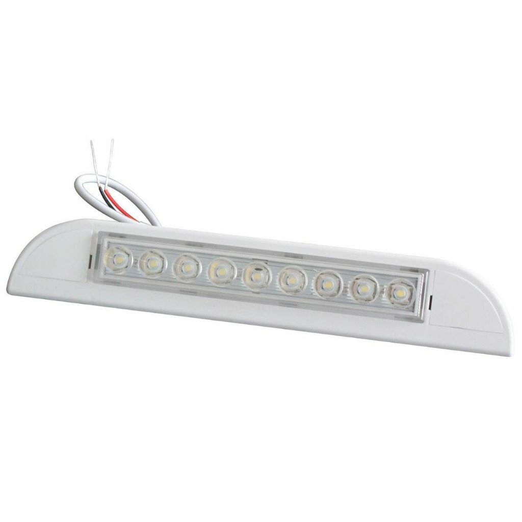 Transeng TRA-LED231W 231mm White LED 12V Awning Light