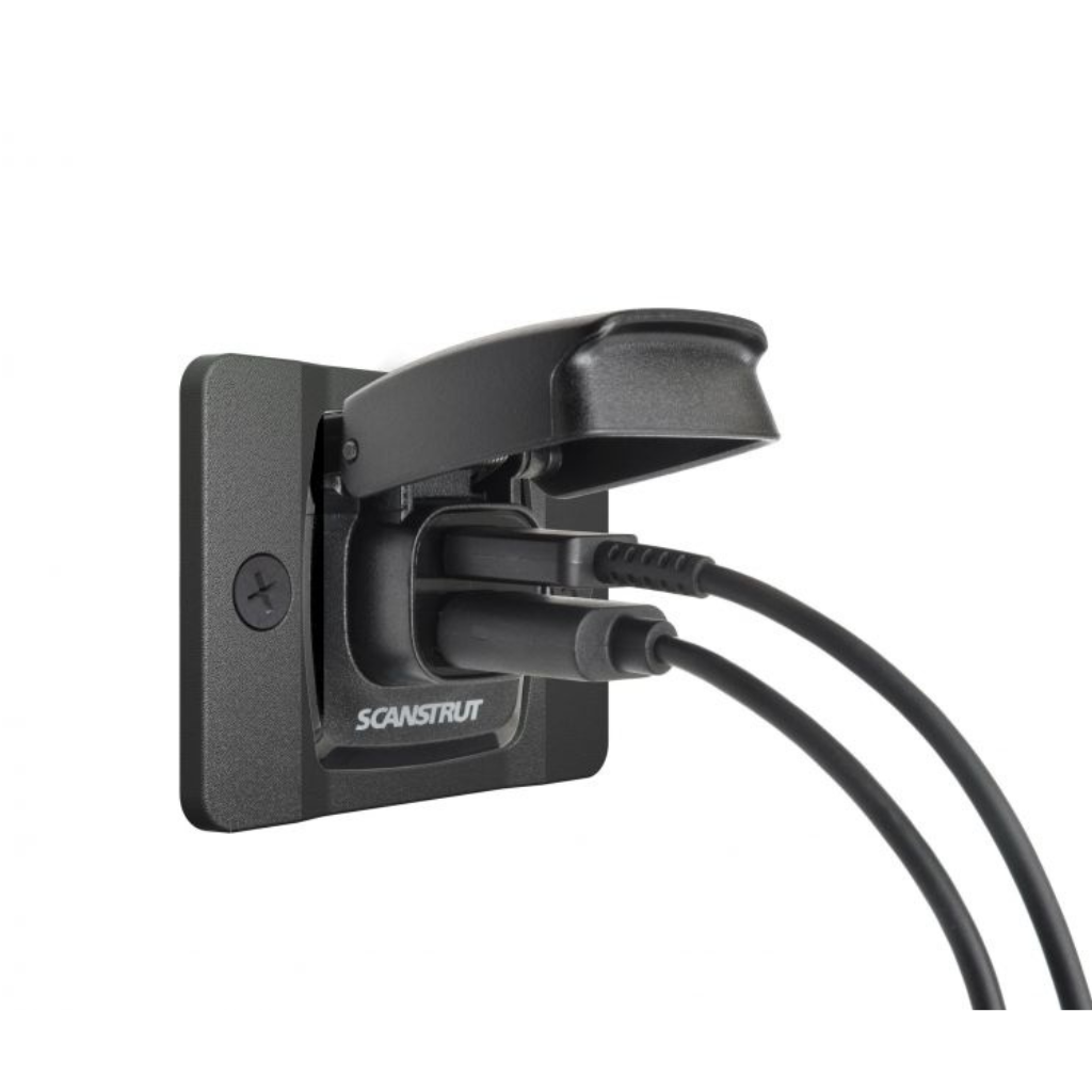 Scanstrut SC-USB-F2 Flip Pro Fast Charge Dual USB Socket with Front Fit Bezel