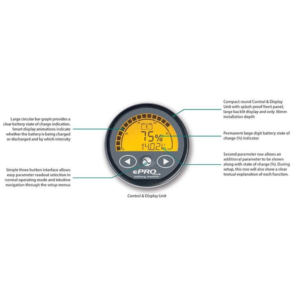 Enerdrive EN55050 ePRO+ Battery Monitor
