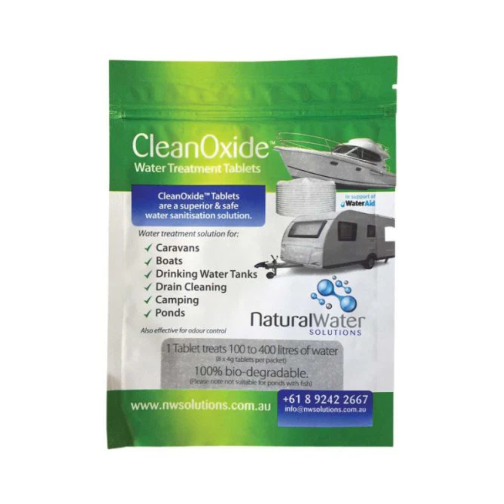 CleanOxide 043283 Water Treatment 4G Tablets 8 Pack
