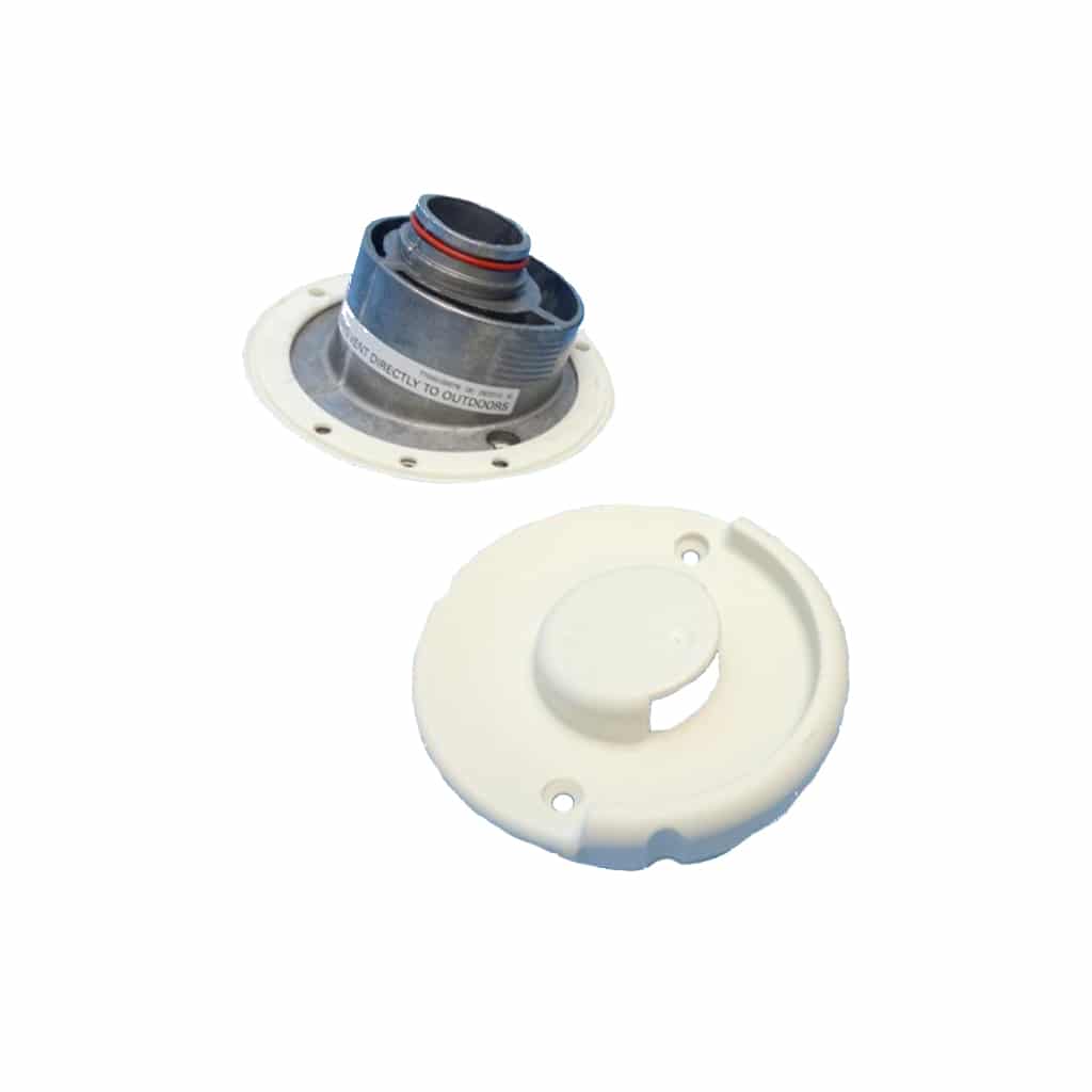 Truma 39382-02 Cream Gas Heater Wall Cowl To Suit VarioHeat/E2400 -  Suncoast Caravan Service