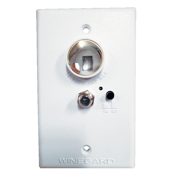 Winegard RV0742 White 12V Power Supply To Suit TV Antenna