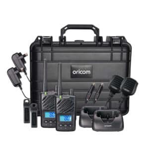 Oricom ULTRATP550 Waterproof IP67 Portable 5W UHF CB Radio Tradies Pack
