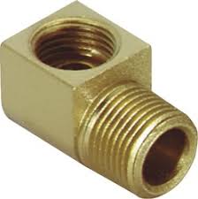 Gas Components 1462432 Inverted Flare 1/4" x 1/4" Elbow