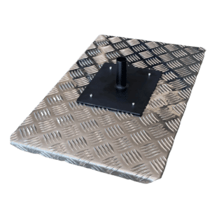 BBQArm Large Plain Chequer-plate Tray Only
