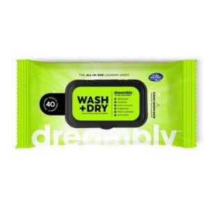 Dreambly Wash & Dry Detergent Washing Sheets