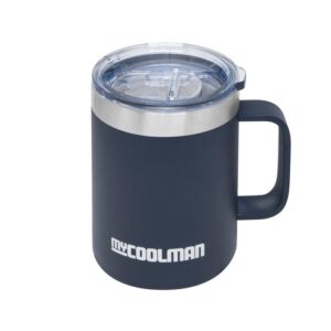 Mycoolman CDT14M-NAVY Thermal Stainless Steel Mug 14oz