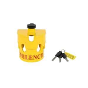 Milenco MIL4930 Heavy Duty RV Hitchlock with Chain Lock