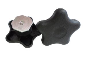 Carefree Awning Black Locking Knob with Nut (Pair)