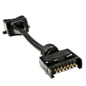 ADAPTER712 7pin Flat to 12pin Flat Trailer Plug Adapter