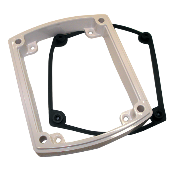 Current Style White Mounting Flange to suit Clipsal
