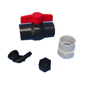Camec Grey Water Fittings to suit 110 Litre Tank (Red)