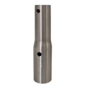 BOS 020-026 120mm Stainless Steel Jockey Extension with Lynch Pin