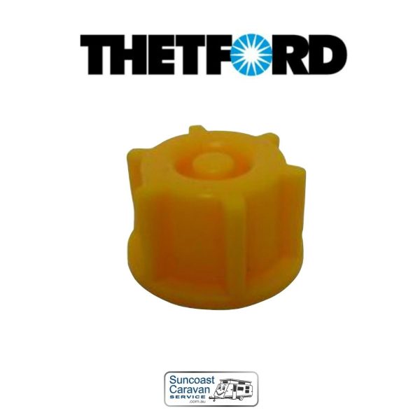 Thetford 1638578 SC24 Yellow Drain Cap Waterfill - Image 3