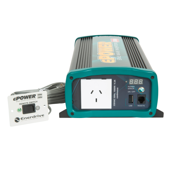 Enerdrive EN1110S ePower 1000W/12V PSW Inverter