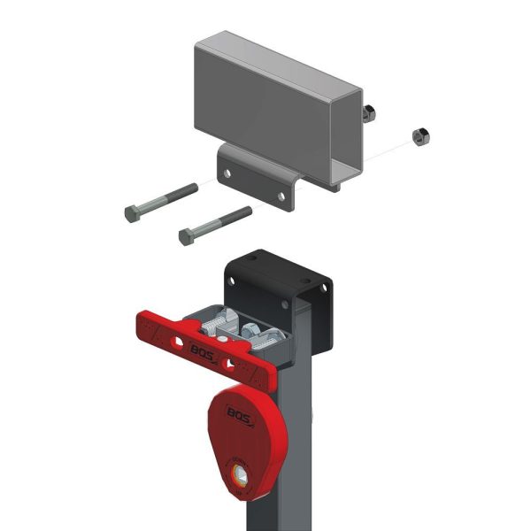 BOS 010-040 Weld-on Mounting Kit for Stabiliser legs (Pair)