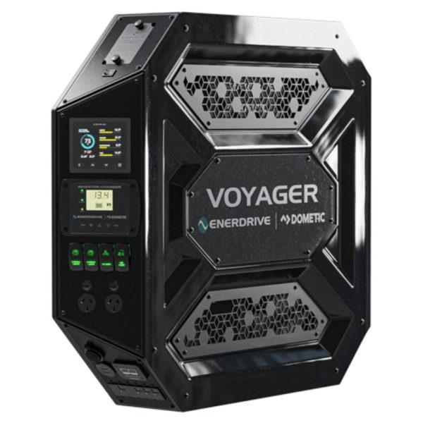 Enerdrive K-V3L01 Voyager System 3000W/100A Inverter-Charger 40DC Inc Simarine SCQ50 - Left