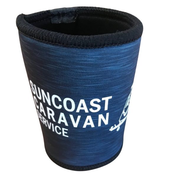 Suncoast Caravan Service Navy Stubby Cooler