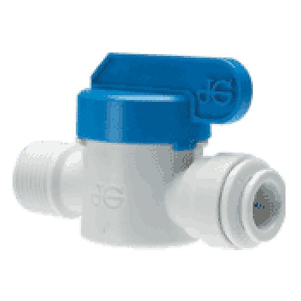 John Guest 12mm Shut-off Valve Plastic