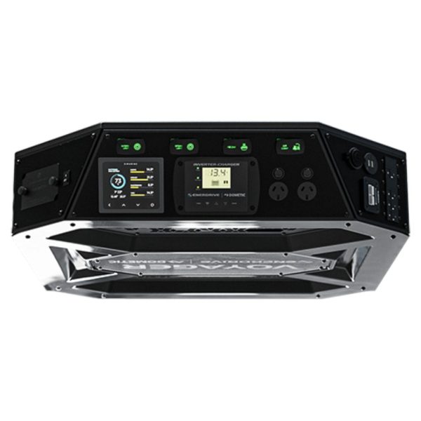 Enerdrive K-V3T01 Voyager System 3000W/100A Inverter-Charger 40DC Inc Simarine SCQ50 - Top