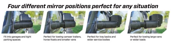 MSA Towing Mirrors to Fit Toyota Fortuner | Hilux | Landcruiser - Image 11