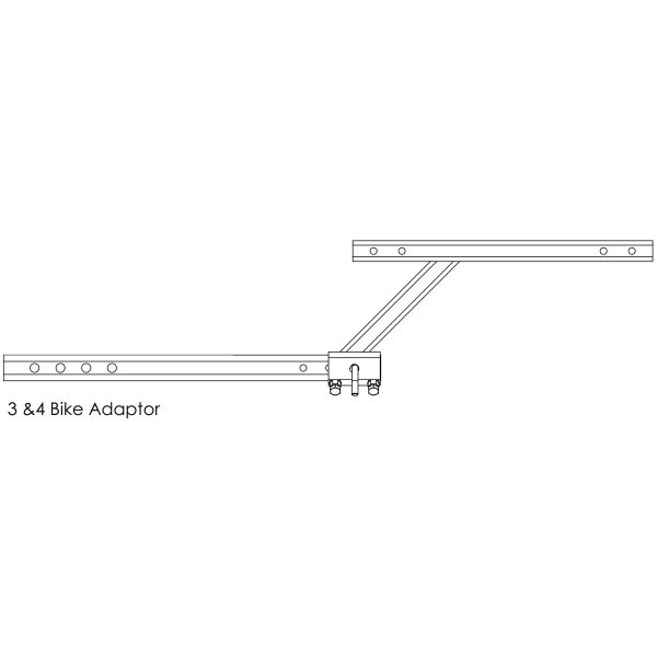 Gripsport Tow Bar Adapter for Bike Van Racks - Image 2