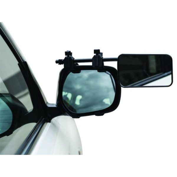 Camec 040657 Clip On Towing Mirror Flat Glass