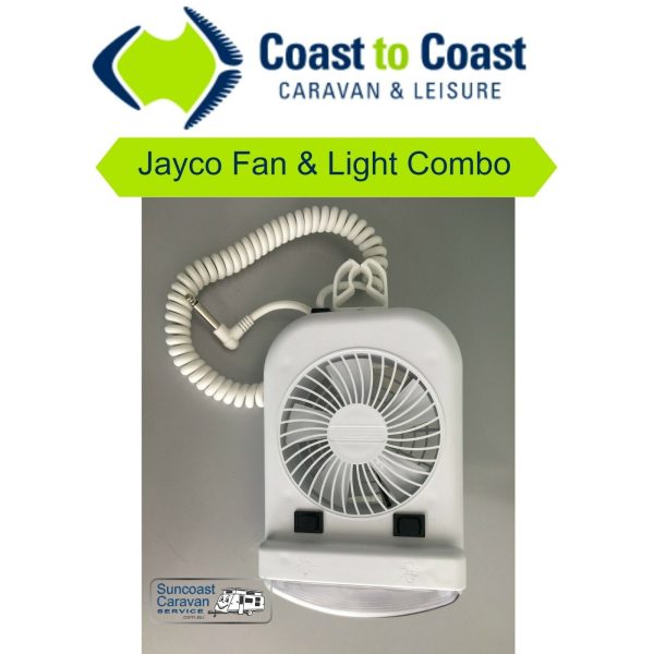 Jayco White Fan and Light Combo - Image 5