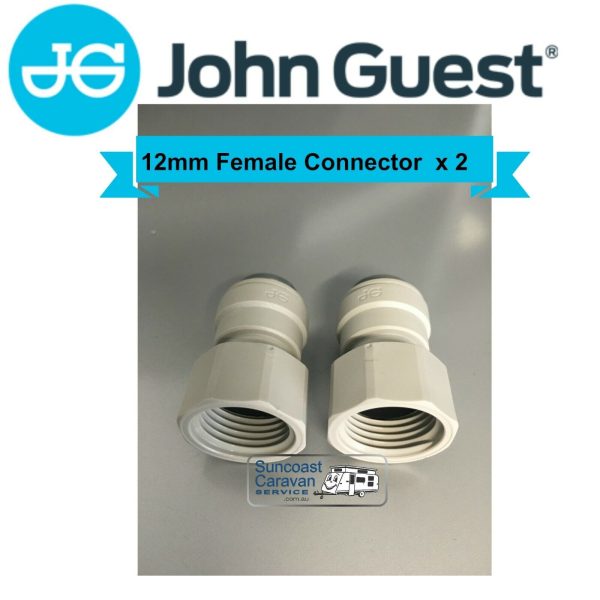 John Guest Adaptor 12MM X 1/2" Female BSP Straight (2) - Image 5