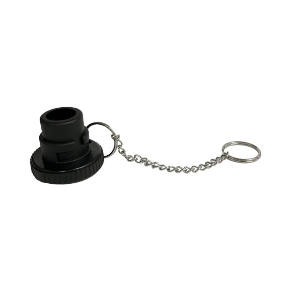 Gas Components 52-P-DUSTPLUG Plastic Dust Cover with Chain To Suit Female Bayonet - Image 2