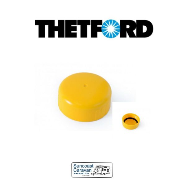 Thetford 1638478 Yellow Dump Cap To Suit SC234 - Image 3