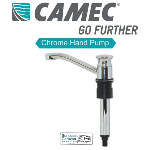 Camec 043156 Chrome Plated Hand Pump - Image 3