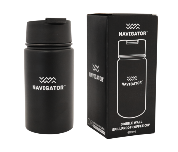 Navigator NAV-064 Spill Proof Coffee Cup 400ml - Image 2