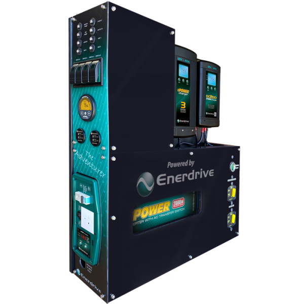 Enerdrive Adventurer System 40AC 40DC 2000X Inc Epro+