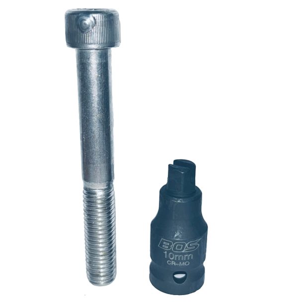 BOS 020-004 M12X90 Security Screw & Key