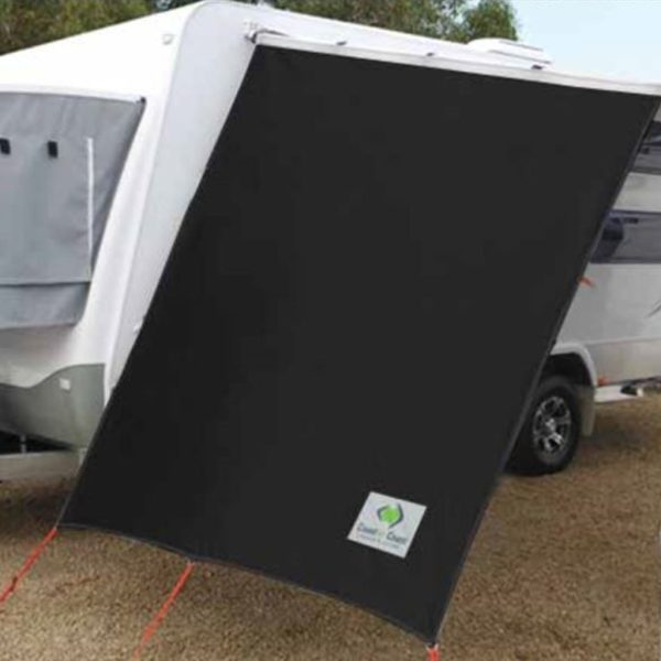 Coast 200-09215 Black End/Side Sunscreen to Suit Caravans