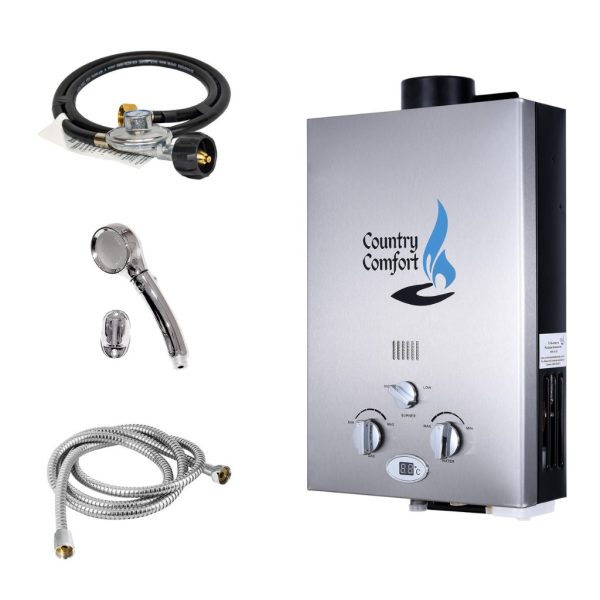 Country Comfort The Portable LPG Water Heater