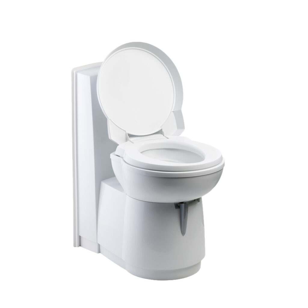 Thetford 93365SP C263 China Bowl Toilet 12V Swivel Cassette Toilet - Image 2