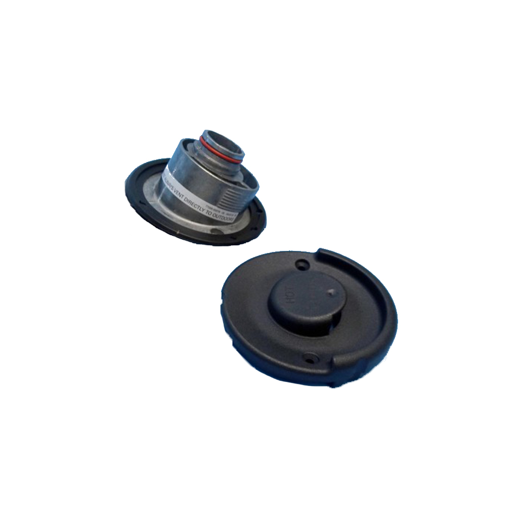 Truma 39382-01 Black Gas Heater Wall Cowl To Suit VarioHeat/E2400 - Image 2
